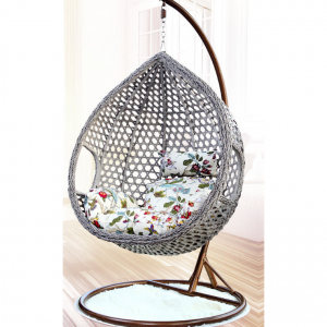 Silla colgante RATTAN - Modelo Chinchero - Gris