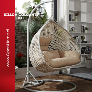 Sillón Colgante XXL  - Modelo Gavilán Color Gris